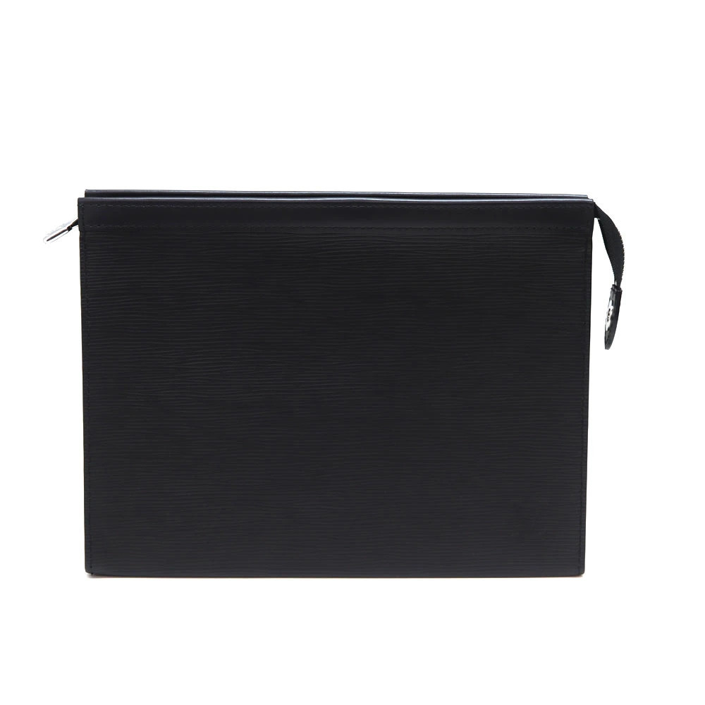 Louis Vuitton Pochette Voyage Epi Black Clutch Bag